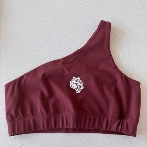 Darc sport SHE one shoulder sport bra wolves